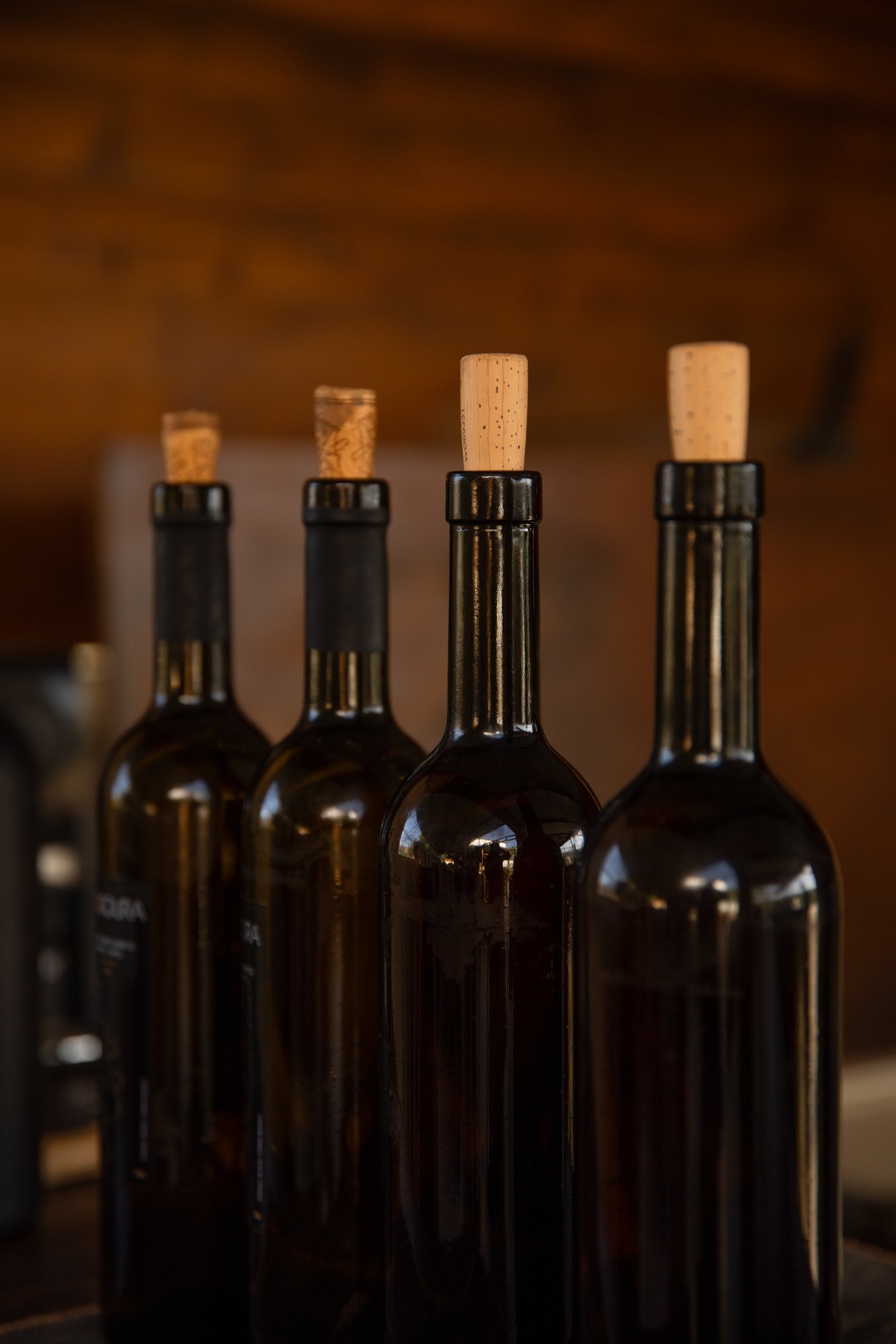 Bottle-aged natural wine at G. Theophanous Winery