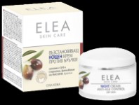ELEA: Αντιρυτιδική κρέμα νυχτός για ξηρό δέρμα με ενεργό συστατικό Q10 50 ml