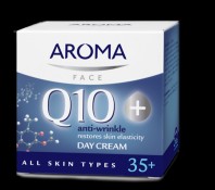 AROMA:  Q10 Αντιρυτιδική Κρέμα ημέρας 40 ml