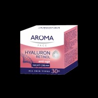 AROMA:  Hyaluron Retinol Αντιρυτιδική Κρέμα νύχτας 50 ml