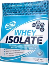 6PAK Nutrition Whey Isolate