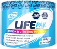 6 PAK LIFE PAK 180g 60 servings