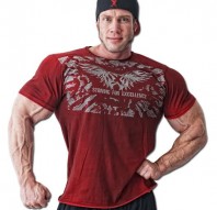 X Eagle Sprayed Tee, Red