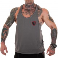 MNX Ripped Stringer Tank Top The Core Grey