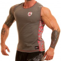 MNX Rib Sleeveless T-Shirt Royal