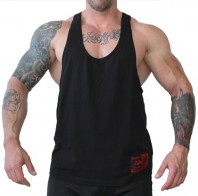MNX Stringer Tank Top, Black