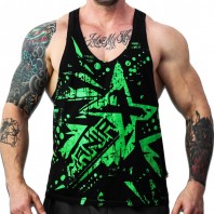 MNX ManiaX II Stringer Tank Top, Black