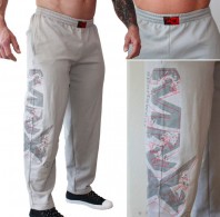 MNX Bodybuilding Cotton Pants, Grey